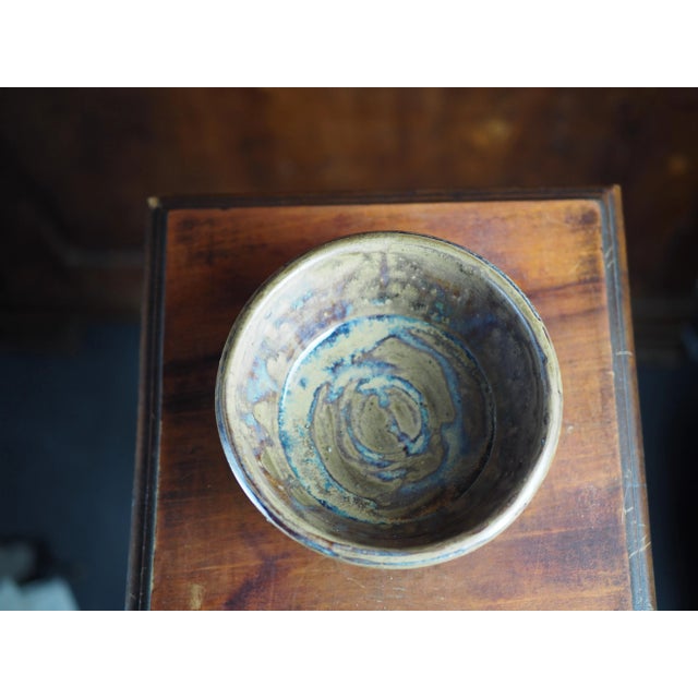 1970s French Tenmoku Michel Le Gentil Bowl For Sale - Image 9 of 11