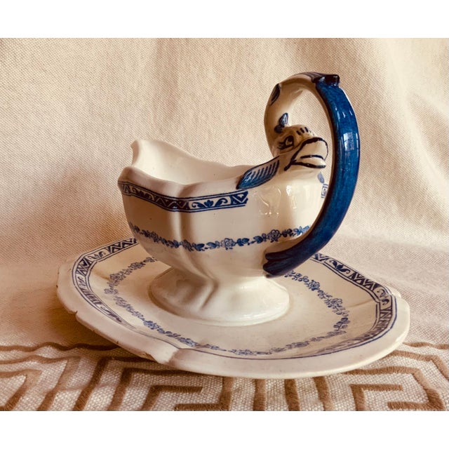 From a Diplomat's Estate: Belle Époque French Faïence Masterpiece This extraordinary piece emerged from the estate of a...