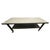 Metallic Industrial Table For Sale
