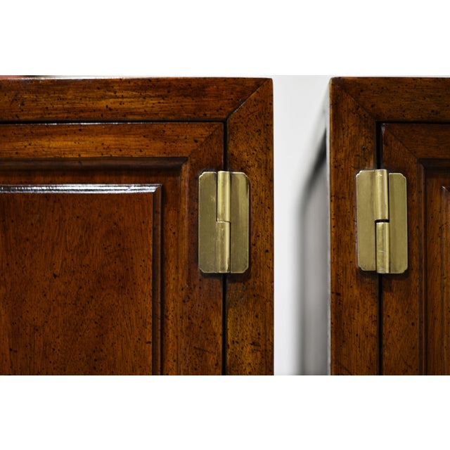 1970s Chinoiserie Side Tables Cathay Collection by Century Furniture - A Pair For Sale - Image 11 of 12