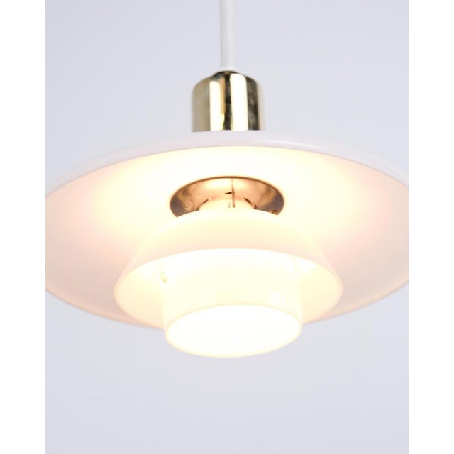 Model PH 2/1 Pendant Lamp in Brass by Poul Henningsen for Louis Poulsen For Sale - Image 6 of 12