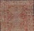 Antique Distressed Persian Medallion Shiraz Rug in Shades Rusty Red & Steel Blue. Keivan Woven Arts / rug EMB-22190-15055,...