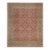 8x10 Coral Hand-Knotted Wool Geometric Floral Tapestry Traditional Carpet Rug For Sale