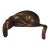 Vintage 1980s Dolbi Cashier Brass Panther Statue For Sale