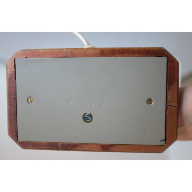 Wood 1940s Table Lamp by Böhlmarks, Sweden For Sale - Image 7 of 8