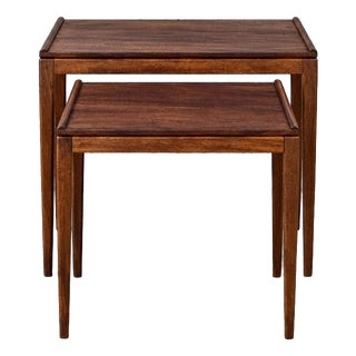 Mid-Century Teak Nesting Tables by Gordon Russell, Set of 2 For Sale