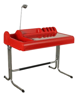 Vintage Orix Writing Desk by Vittorio Parigi and Nanni Prina for A Molteni & Co.