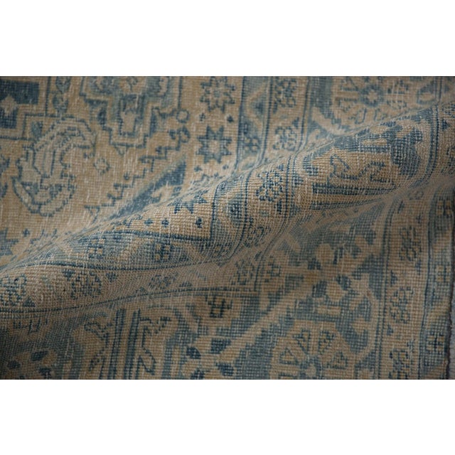 Textile Vintage Distressed Veece Carpet - 6'11" x 10'2" For Sale - Image 7 of 12