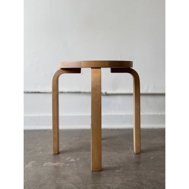 2010s 2017 Alvar Aalto Stool 60 For Sale - Image 5 of 8