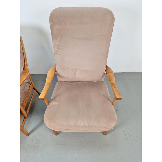 Vintage Beech Chairs from Farstrup Møbler, 1970s, Set of 2 For Sale - Image 11 of 17