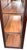 Brown 19th Century Mahogany Display Cabinet, 1880 For Sale - Image 8 of 15
