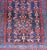Textile Geometric Design Hamedan Vintage Runner From Persia in Jewel Tones For Sale - Image 7 of 13