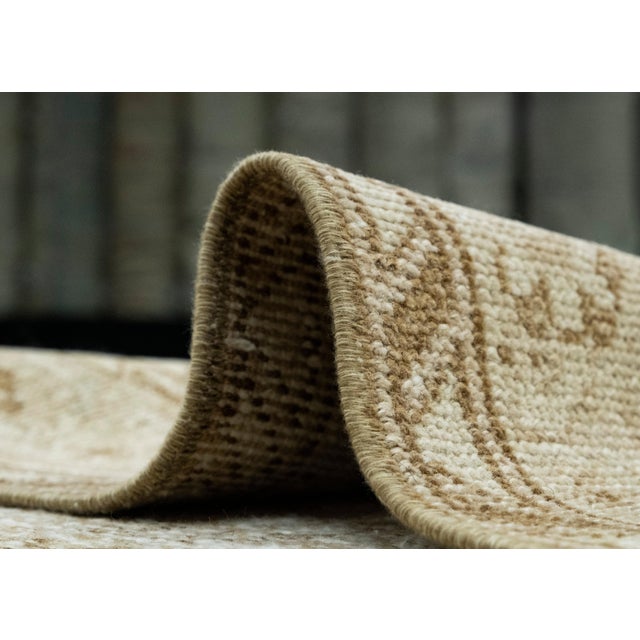 Textile Turkish Vintage Runner Rug 2'7" x 9'3" #17940 For Sale - Image 7 of 8