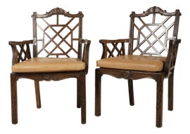 Example of Thomas Chippendale Lounge Chairs