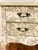 French Provincial French Provincial Floral Fabric-Wrapped Two-Drawer Chest by Coast to Coast Imports For Sale - Image 3 of 5