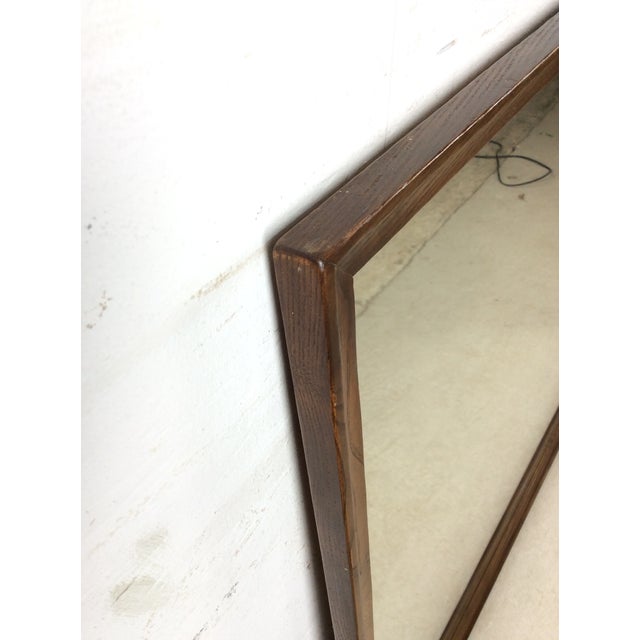 Mid Century Modern Long Rectangular Mountable Wall Mirror Dresser Mirror For Sale - Image 15 of 18
