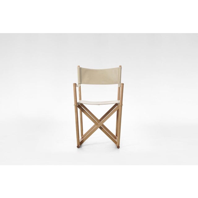 Vintage Folding Safari Chair by Mogens Koch for Rud Rasmussen, 1960s For Sale - Image 9 of 9