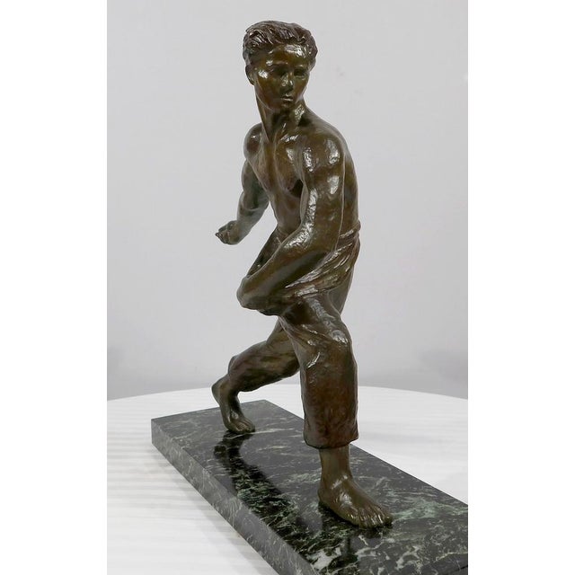 A. Kelety, Art Deco Sower, 1930, Bronze For Sale - Image 15 of 18