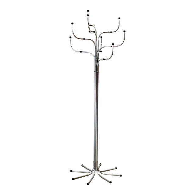 1960s Fritz Hansen Chrome Coat Tree Designed by Sidse Verner For Sale