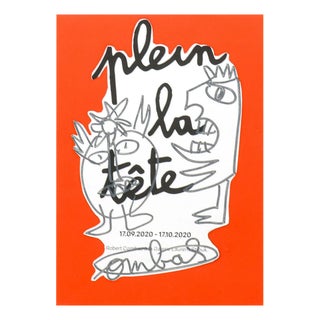 Robert Combas, Characters, 2020, Drawing For Sale