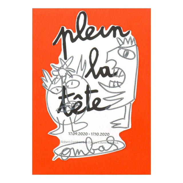 Robert Combas, Characters, 2020, Drawing For Sale