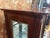 Wood French Neoclassical Brass and Glass Display Cabinet in Mahogany by Maurice Hirsch, 1972 For Sale - Image 7 of 13