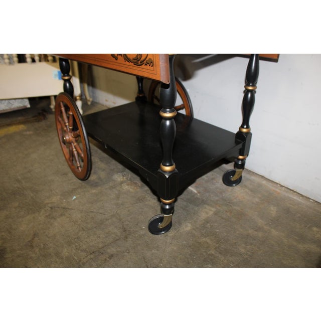 Heywood Wakefield HitchcockStyle Tea Cart Chairish