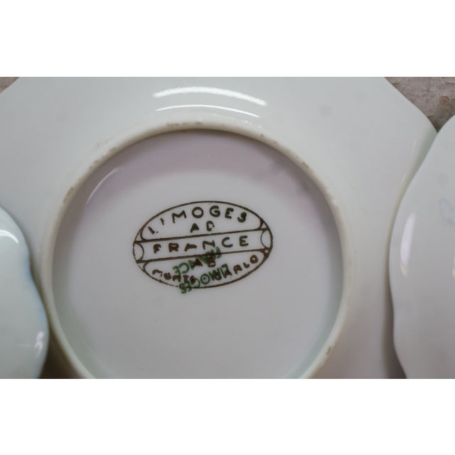 Ceramic 4 Limoges France Prince Rainier & Princess Grace of Monaco Plates For Sale - Image 7 of 13