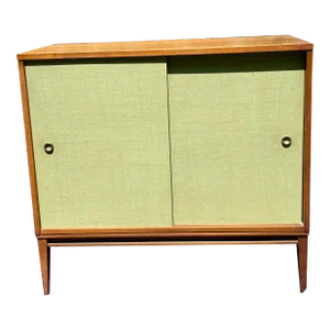 Paul McCobb Planner Group Mid Century Modern Sliding Door Cabinet