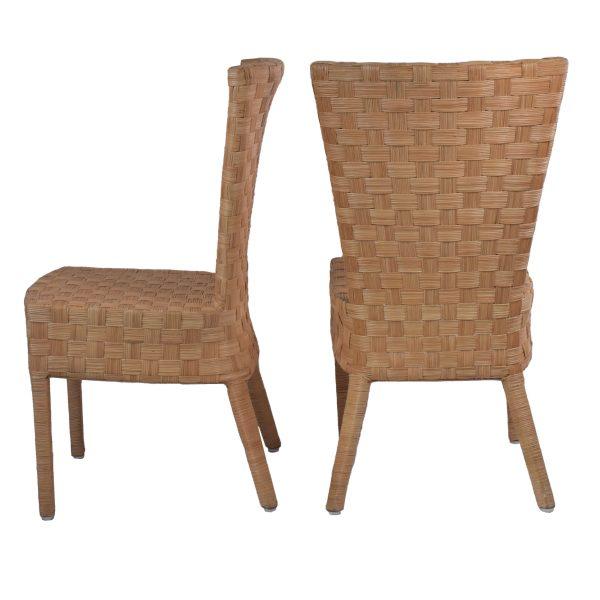 Set of 6 Donghia Style Dining Chairs, Circa 1960s For Sale - Image 4 of 6