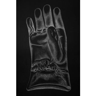 Giacomo Porzano, Black Glove Artist's Proof, Etching, 1972 For Sale