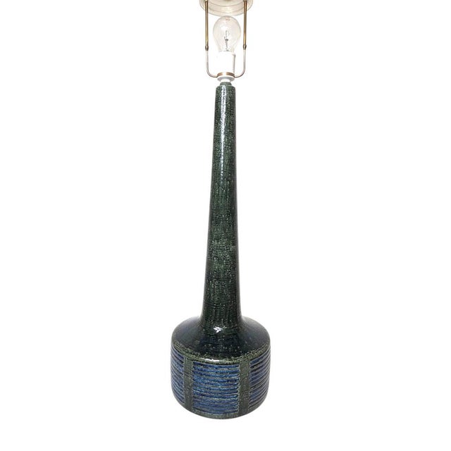 1960s Ceramic DL 37 Table Lamp by Per & Annelise Linnemann-Schmidt for Palshus, 1960s For Sale - Image 5 of 17