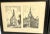 1887 Framed German Architectural Drawings - a Pair For Sale In Dallas - Image 6 of 13