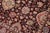 Shabby Chic 1990's Pak-Persian Aubergine/Aubergine Wool Rug - 3'1'' X 5'1'' For Sale - Image 4 of 9