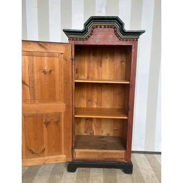 18th-19th Century Paint Decorated Swedish Cabinet For Sale In Richmond - Image 6 of 6