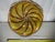 Large Mid-Century Modern Vintage Hand Blown Italian Glass Centerpiece Platter For Sale In Atlanta - Image 6 of 7