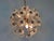1970s Sputnik Dandelion Chandelier in Glass and Chrome, Czechoslovakia, 1970s For Sale - Image 5 of 7