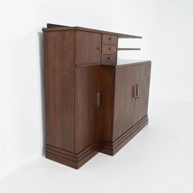 Belgian Modernist Cabinet, 1920s For Sale - Image 11 of 18