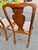 Set of 6 Solid Mahogany Queen Anne Style Dining Chairs Early 20th Century For Sale - Image 15 of 17