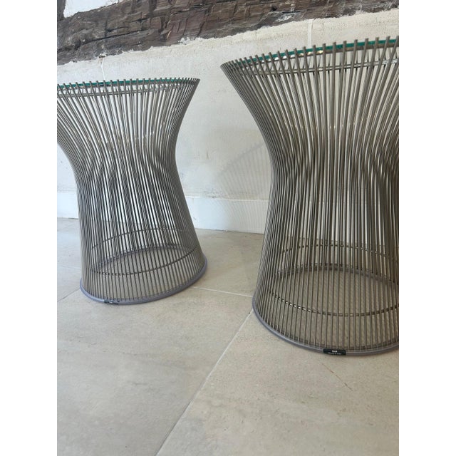 1960s Side Tables by Warren Platner for Knoll, 1960, Set of 2 For Sale - Image 5 of 8
