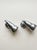 Ettore Sottsass Art Deco Wall Lights in Cast Aluminium by Sotssas and Panton for Ikea, 1980s, Set of 2 For Sale - Image 4 of 8