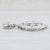 Contemporary New .85ctw Diamond Cluster Flower Pendant 18k White Gold Statement For Sale - Image 3 of 4