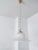 Gold Mid-Century White Art Glass Pendant from Kaiser-Leuchten, Germany, 1970s For Sale - Image 8 of 18