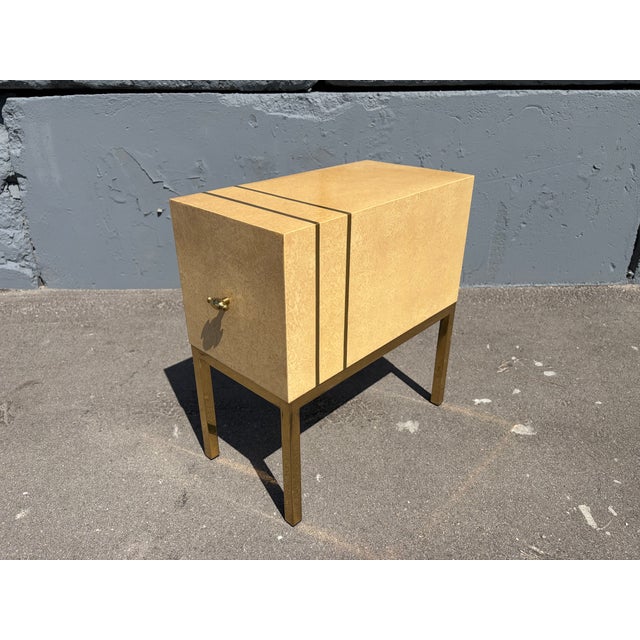 Mid-Century Modern 1970s Side Table, Brass For Sale - Image 3 of 13