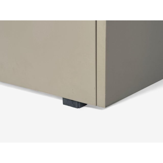 Paint Guilio Cappelini, Cream Matte Lacquer, Highboy, Italy, 2010s For Sale - Image 7 of 9