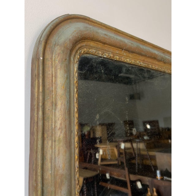 French Antique French Arch Mirror For Sale - Image 3 of 5