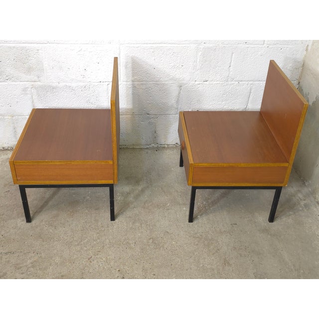 Bedside Tables by Fristho, 1960s, Set of 2 For Sale - Image 12 of 14