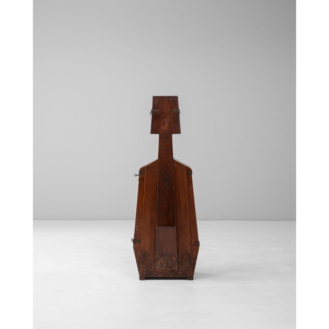 1890s French Modernist Cubist Wooden Cello Case For Sale - Image 16 of 18