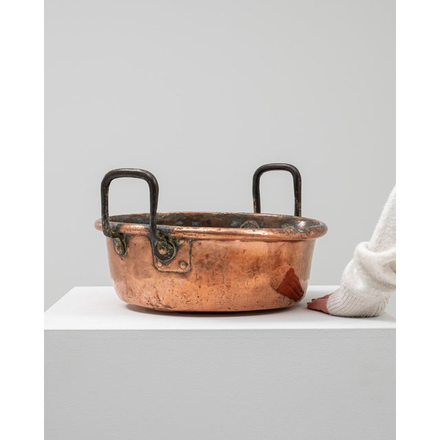 Traditional 19th Century Belgian Copper Pot For Sale - Image 3 of 18