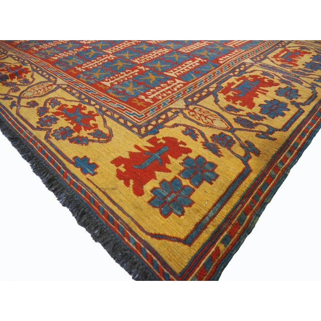 Brown Vintage Tribal Nomadic Sumakh Kilim Rug, 1950s For Sale - Image 8 of 13